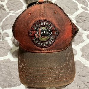 Justin Boots hat